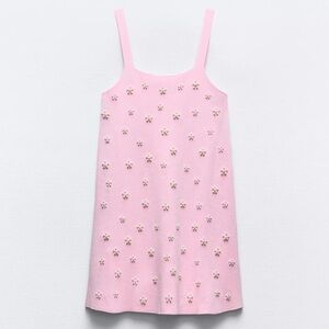 Zara Pink Floral Dress